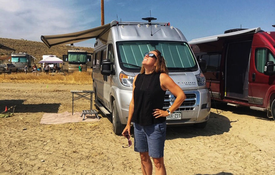 INNOVATIVE Camper Van TOUR by SOLO FEMALE TRAVELER in EMBASSY RV 