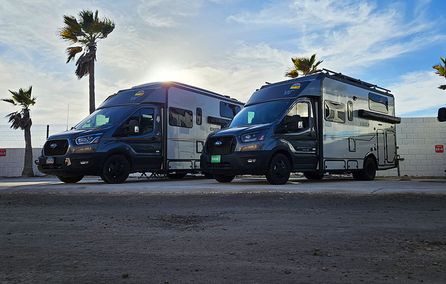 Baja Whale Watching with Fantasy RV Tours - Winnebago