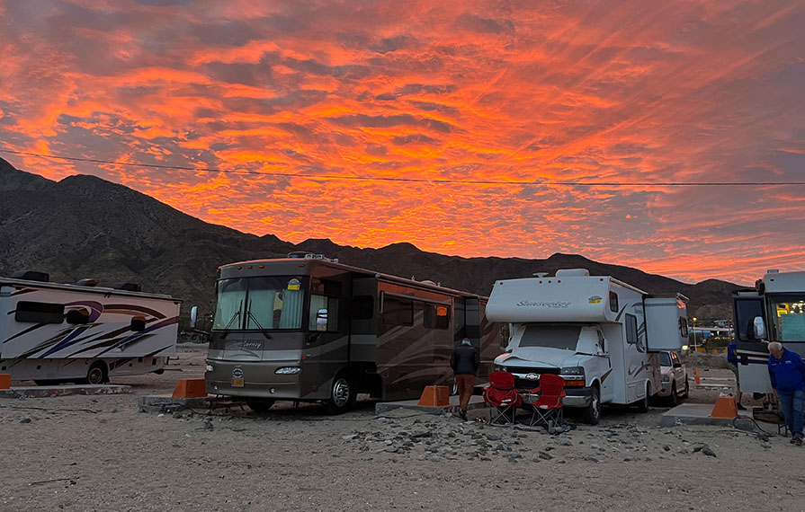 Baja Whale Watching with Fantasy RV Tours - Winnebago