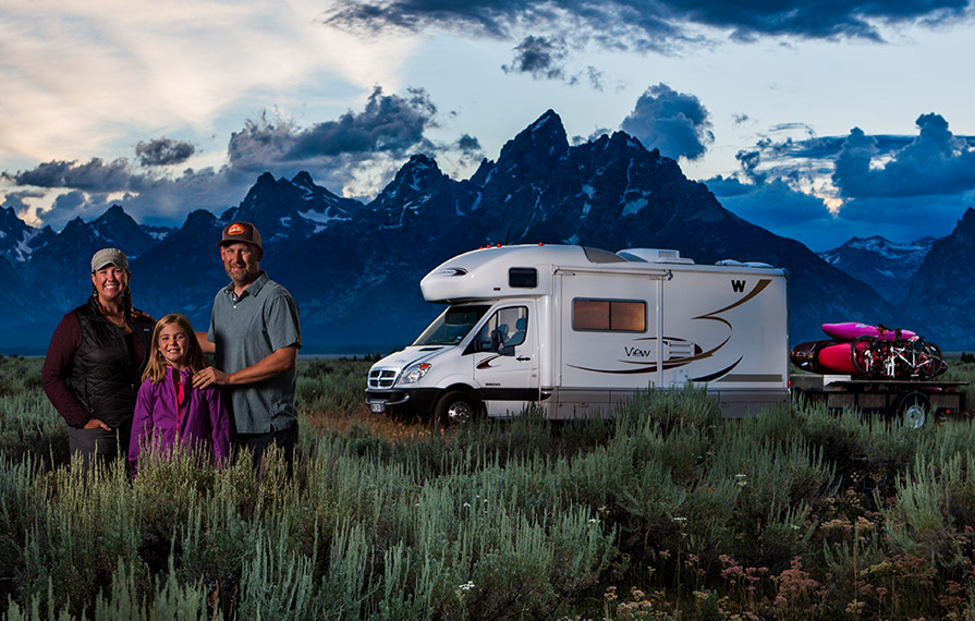 Comparing a Class C RV, Rugged Vans & a Small Towable - Winnebago