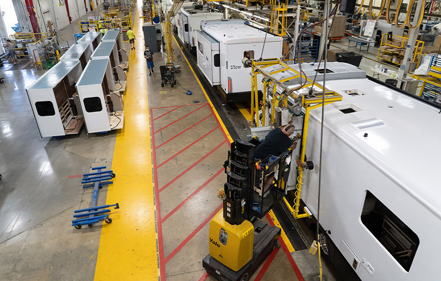 Reserve Your Free Winnebago RV Factory Tour