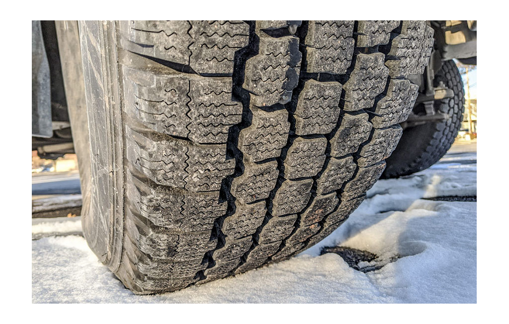 Snow tire.