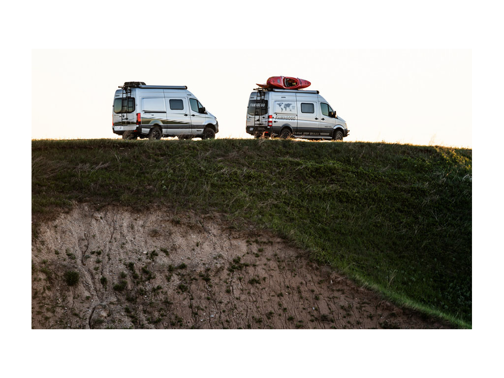 Exterior shot of 2018 and 2020 Revel