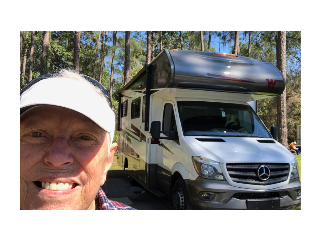 Susan Watters taking selfie with Vita