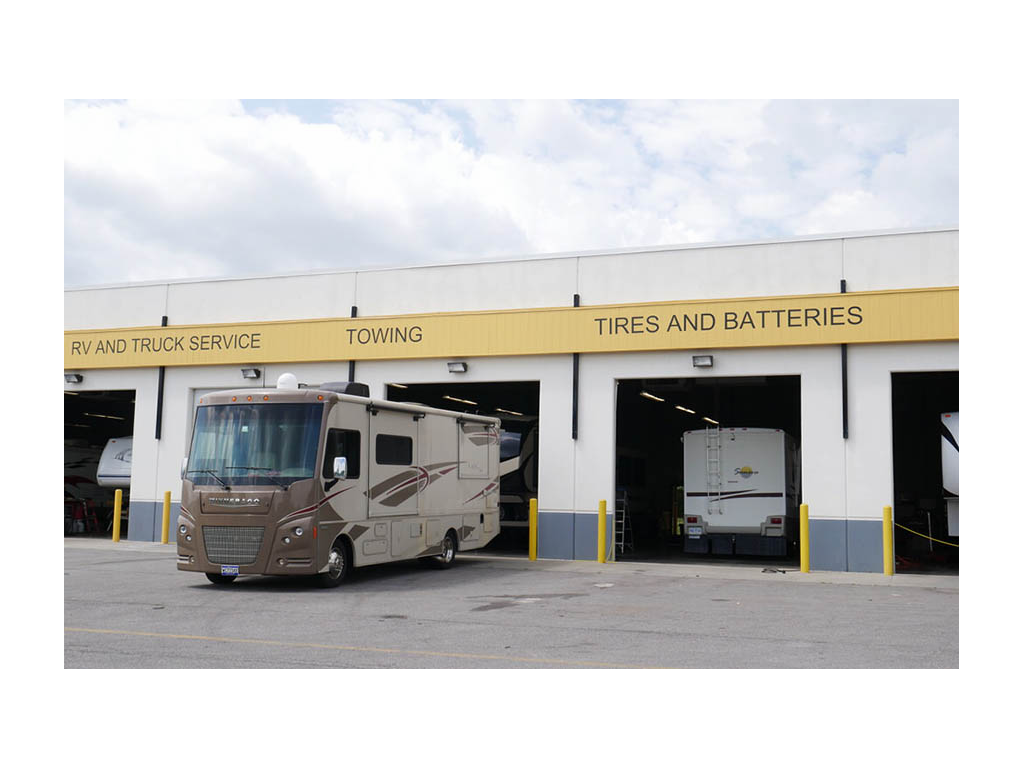 Vista in service bay