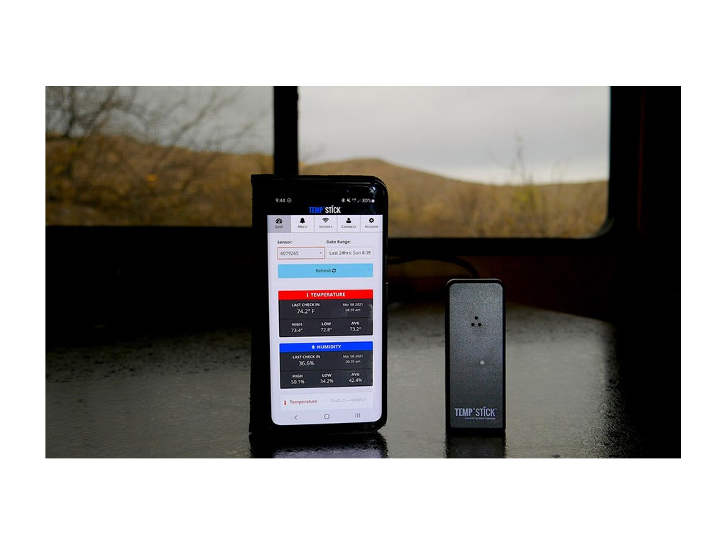 TempStick and TempStick app to moniter humidity in RV