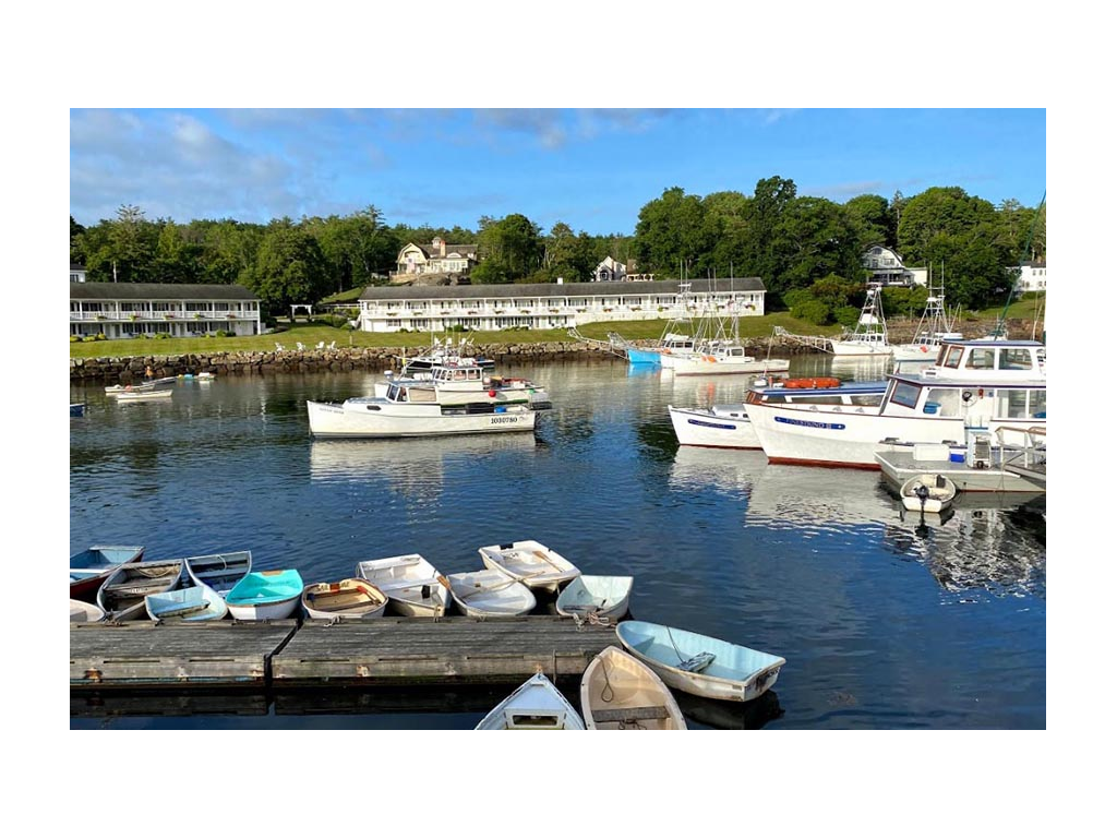 Boats on the coast of Maine