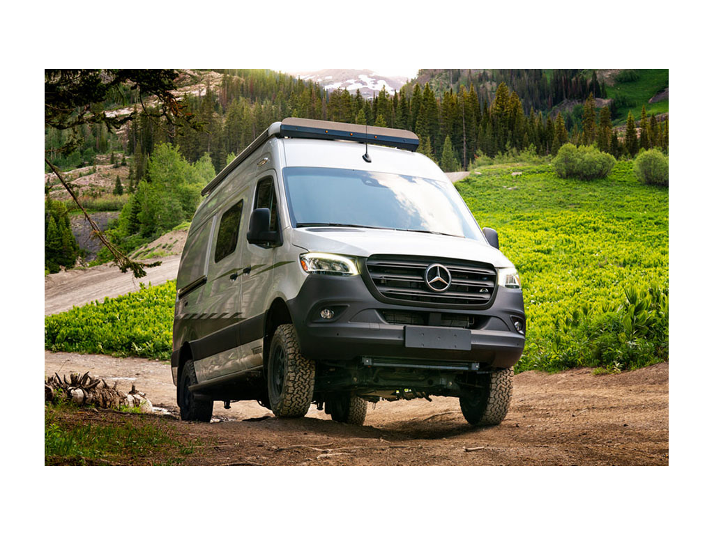 Revel driving off-road