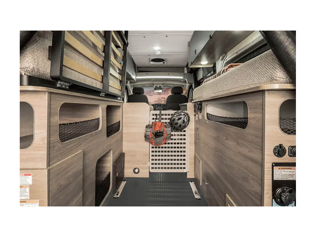Interior of Solis pocket with under Murphey bed