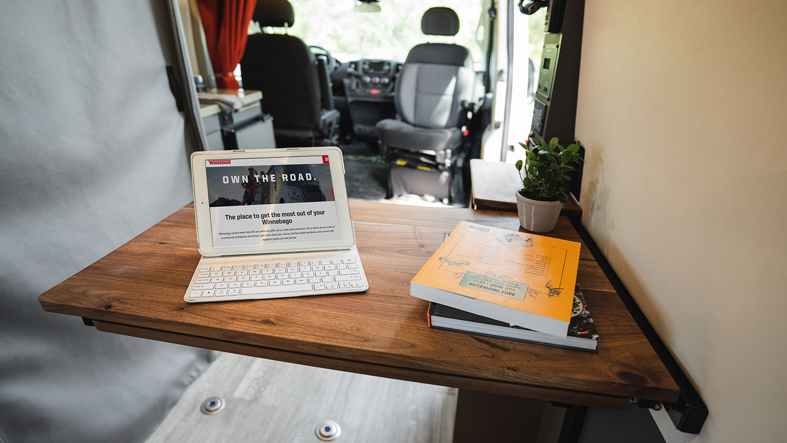 Roam motorhome work table