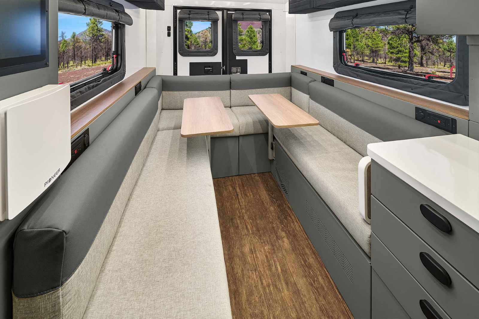 Arka Modular Winnebago ARKA 20Z Floorplan | Modular Off-Road RV for 4