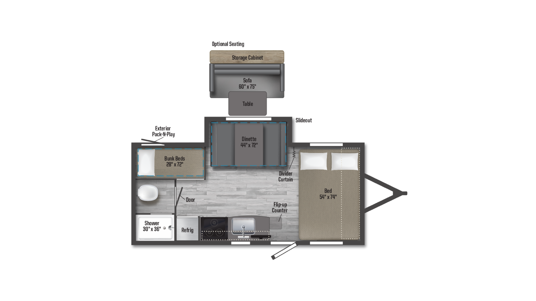 Micro Mini Models Winnebago Micro Minnie | Travel Trailer