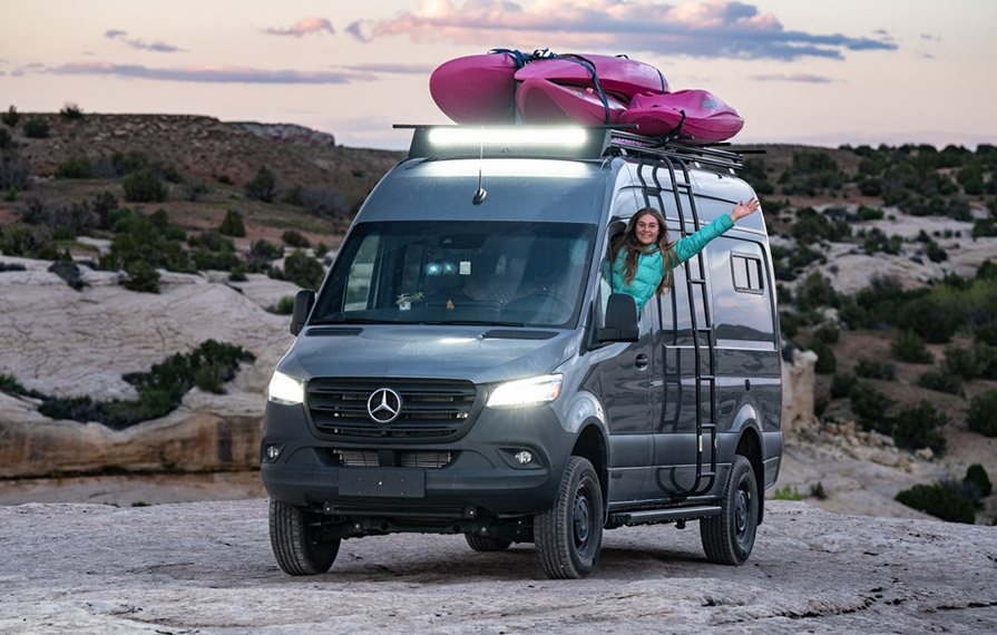 Comparing a Class C RV, Rugged Vans & a Small Towable - Winnebago