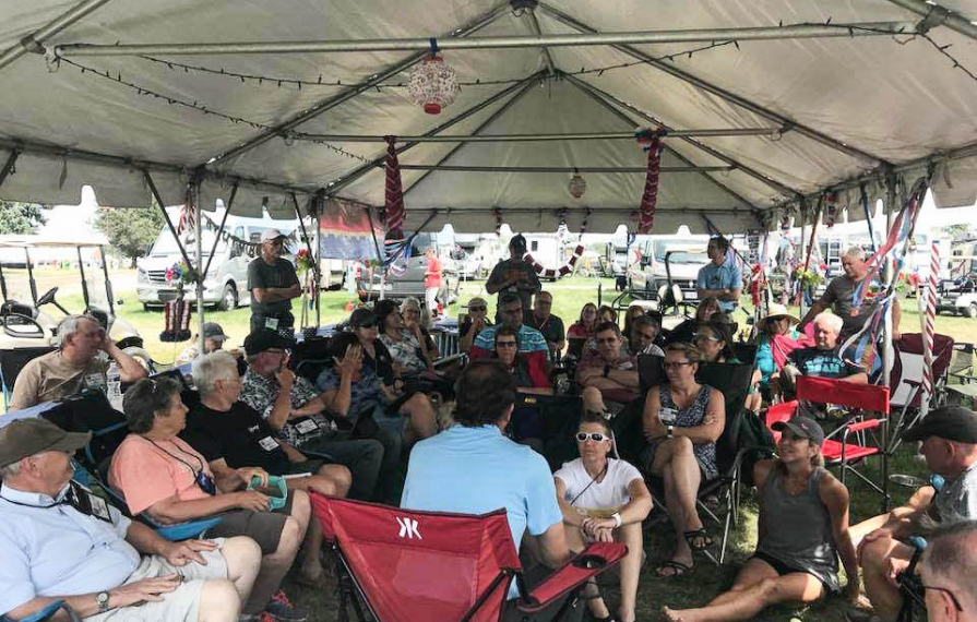 What You Gain from Attending an RV Rally - Winnebago