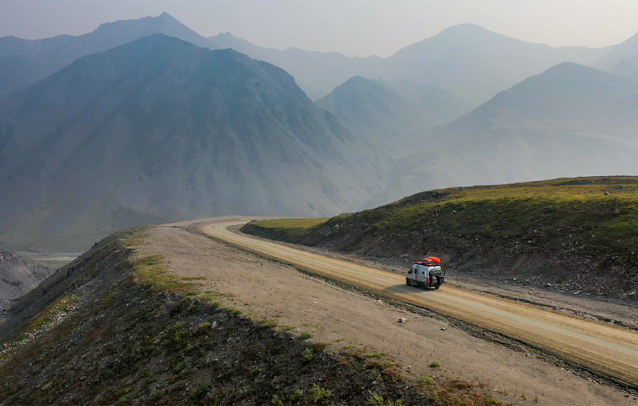 Dalton Rd The Dalton Highway: Journey to the Top of North America - Winnebago