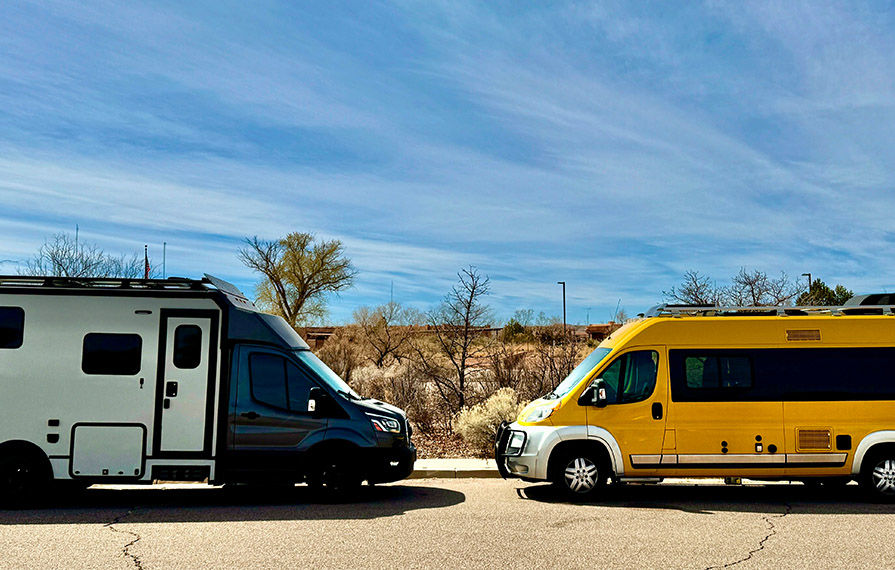 Compact Class Comparing a Compact Class C vs. Class B Camper Van - Winnebago