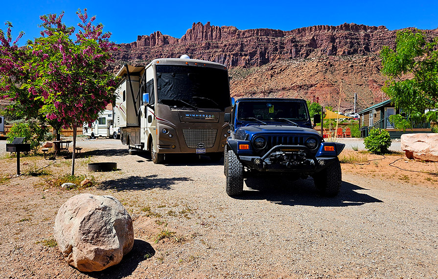 Off-Roadin’ in Moab for RVers with Jeeps - Winnebago