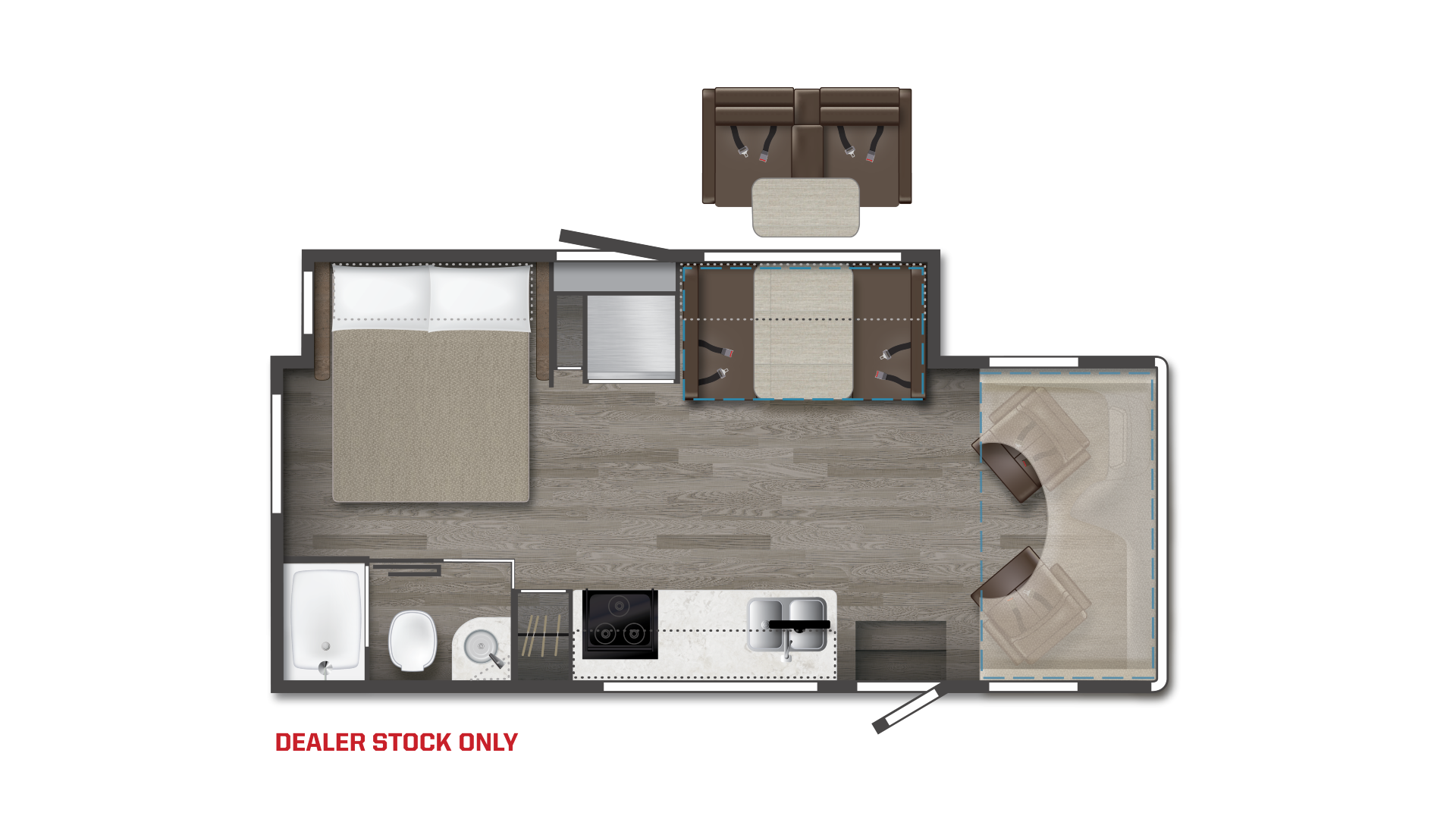2026 Winnebago Vita 24P floor plan