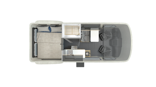 2026 Winnebago Revel Sport 44N floor plan
