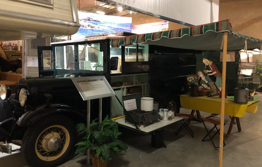 Exhibit at the RV/MH Hall of Fame