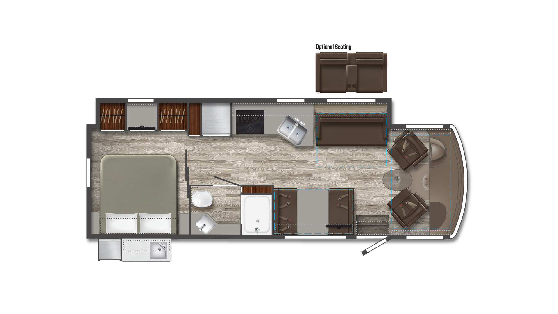 2026 Winnebago Vista 29V floor plan