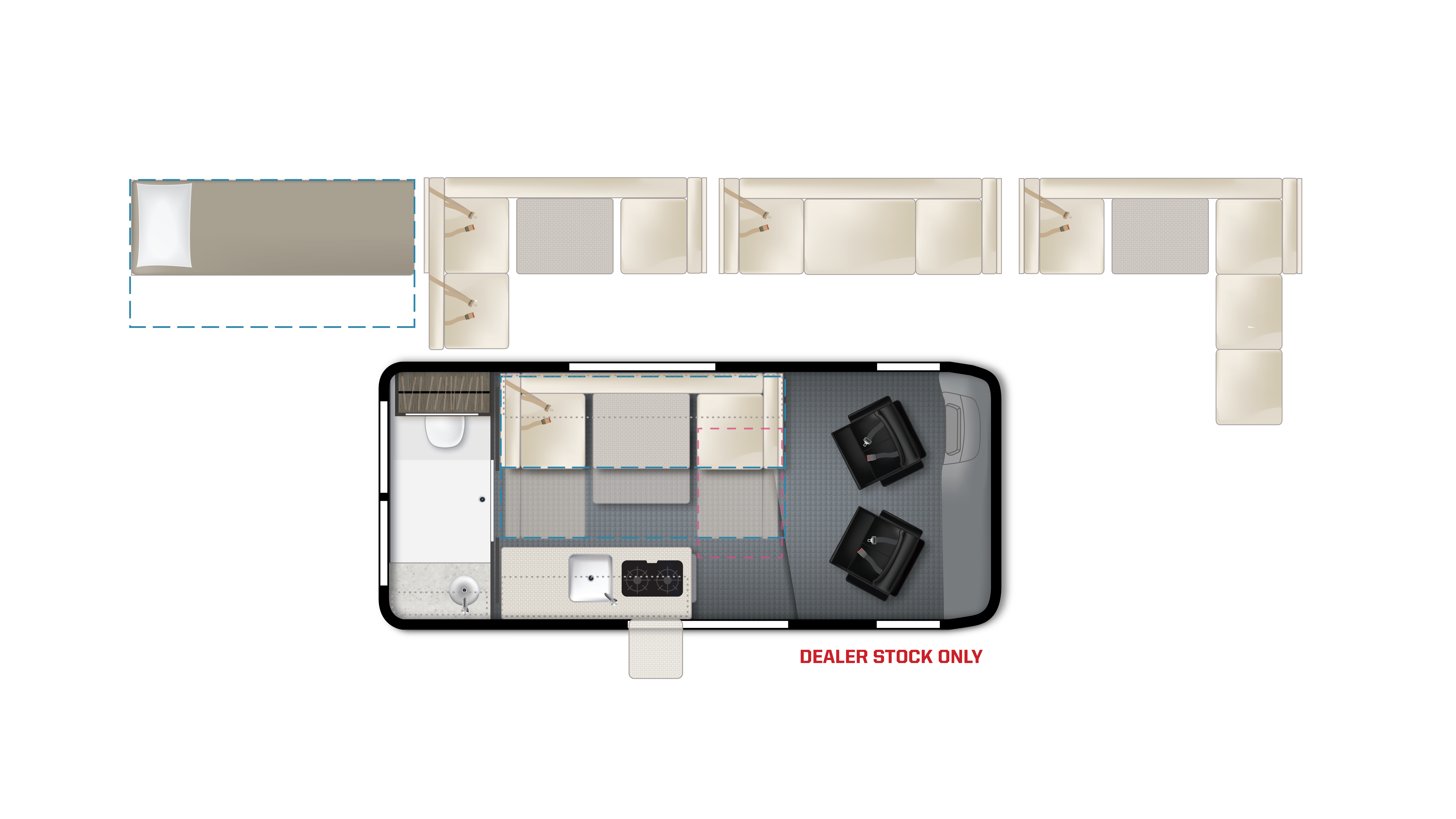 2026 Winnebago Solis Pocket 36B floor plan