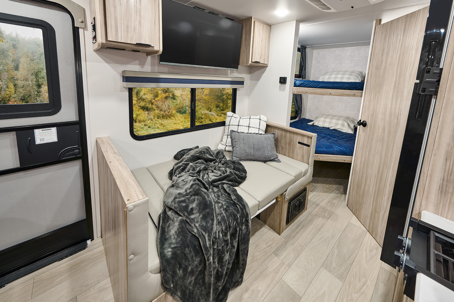 2026 Winnebago Access 18DBH — Dinette Convertible Bed in Access 18DBH