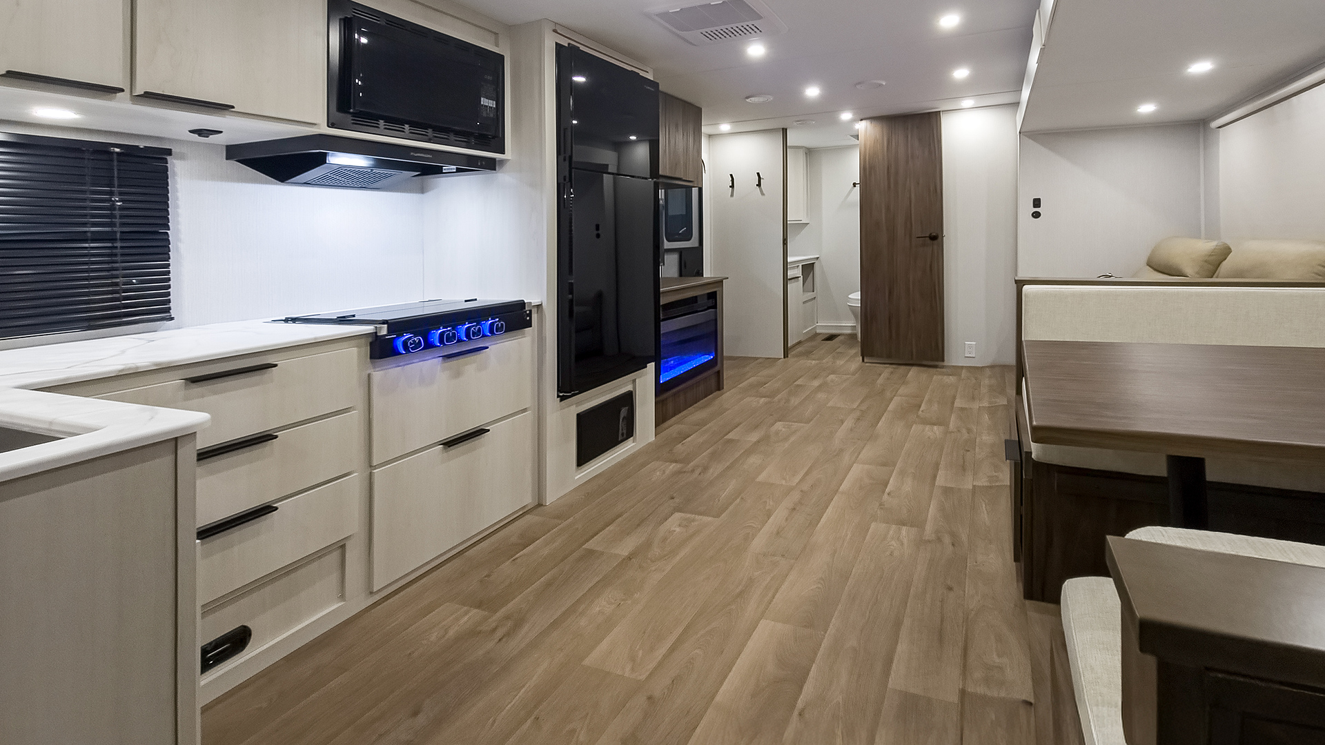 2026 Winnebago Access 24RB — Front to back interior view of Access 24RB