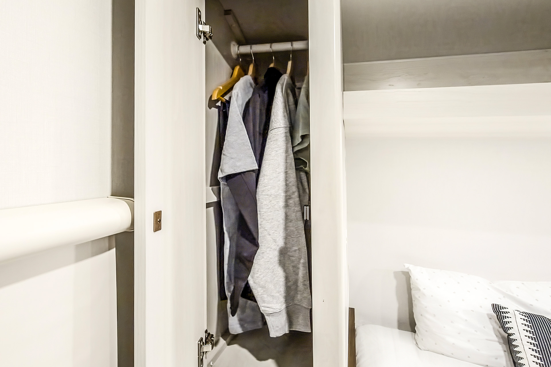 2026 Winnebago Access 25RK — Bedroom Wardrobe in Access 25RK