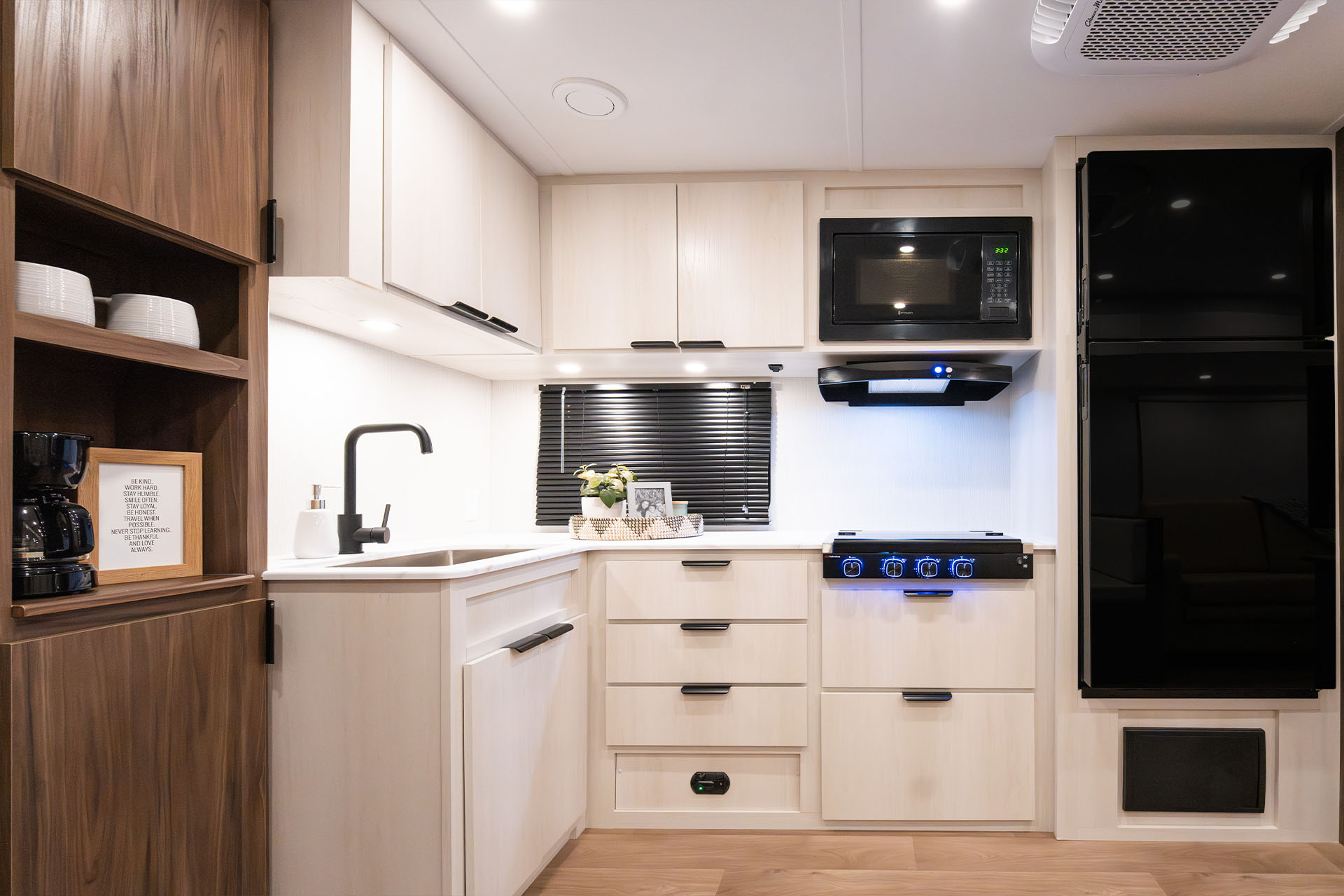 2026 Winnebago Access 27BH — Galley and Dedicated Coffee Nook in Access 27BH