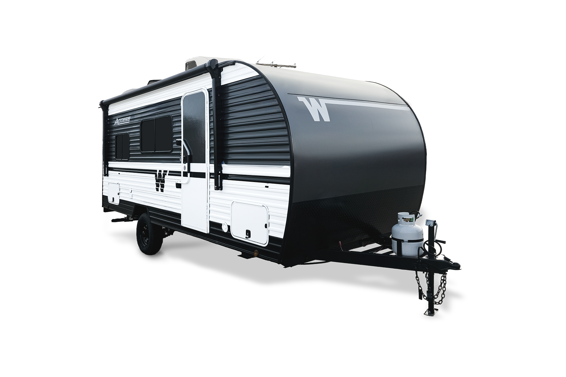 2026 Winnebago Access 18DBH — Exterior three-quarter view of Winnebago Access
