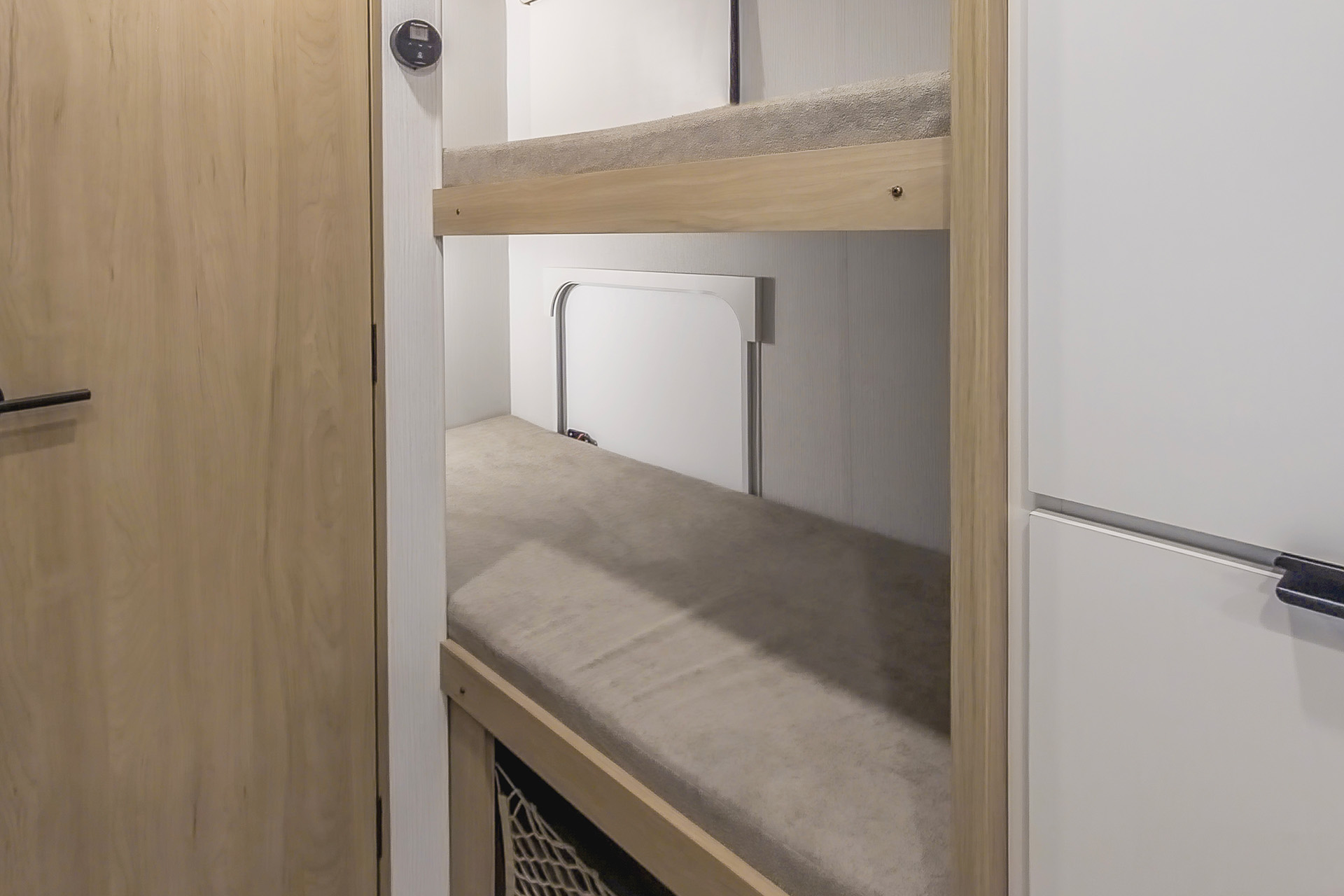 2026 Winnebago Micro Minnie 1800BH — Close up of the bunk bed inside a Micro Minnie 1800BH