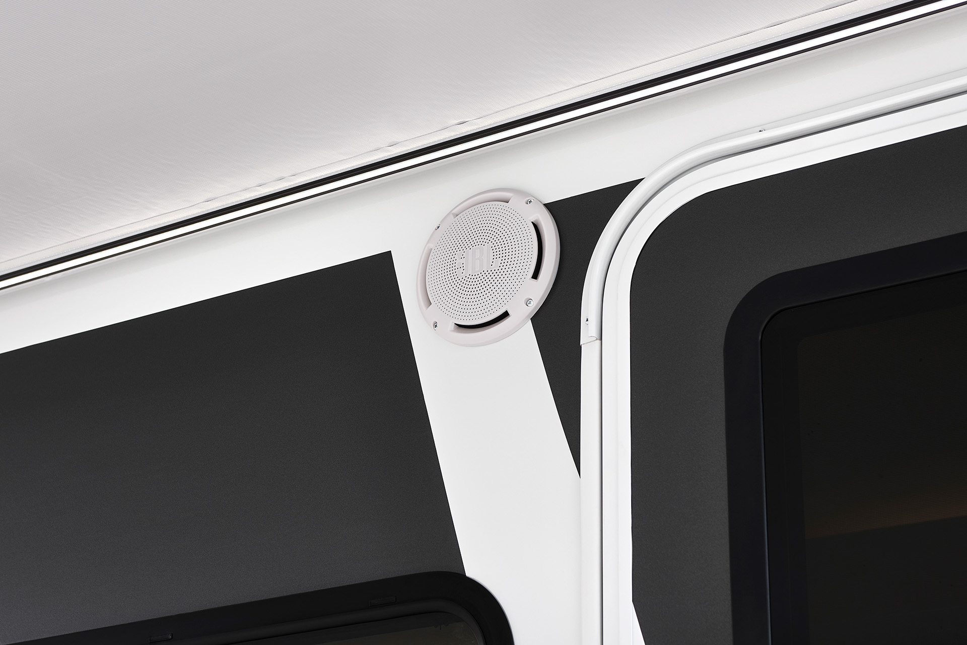 2026 Winnebago Micro Minnie 2108FBS — JBL Exterior Speaker on the Winnebago Micro Minnie 2108FBS
