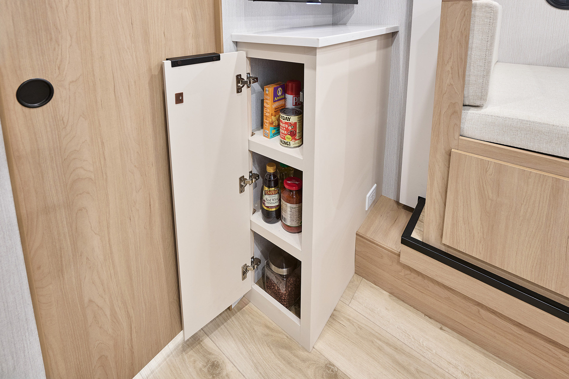 2026 Winnebago Micro Minnie 2108FBS — Additional Galley Pantry for Micro Minnie 2108FBS