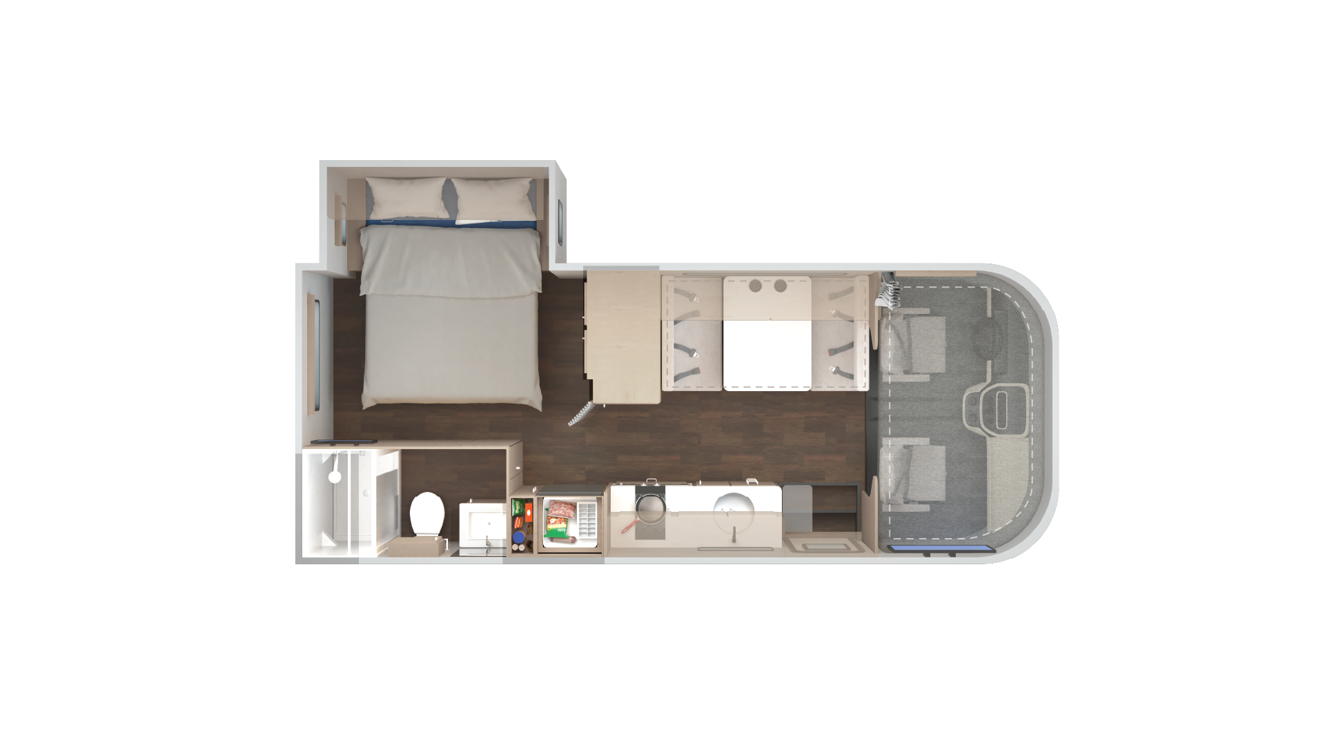 2026 Winnebago Suncruiser 22RS floor plan