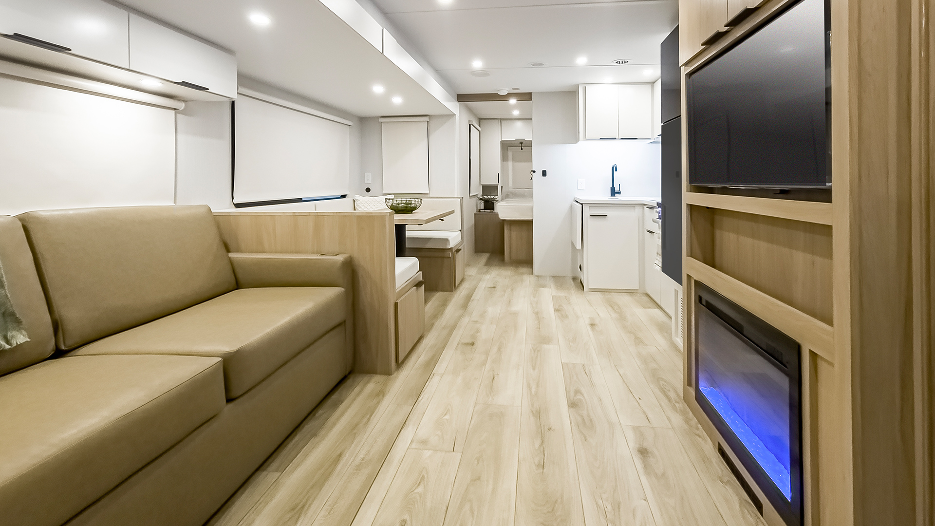 2026 Winnebago Thrive 28BHS — Back to front interior view of Thrive 28BHS