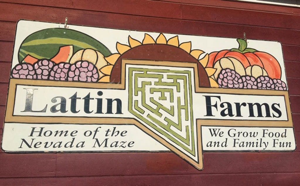 Sign for Lattin Farms